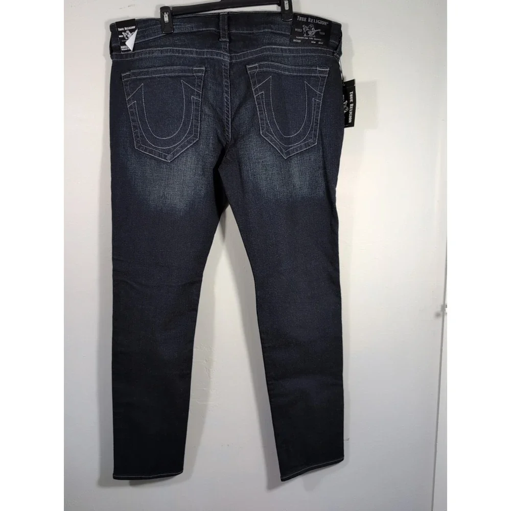 True Religion Rocco Jeans Relaxed Skinny‎ No Flap SN Men's 40 NEW